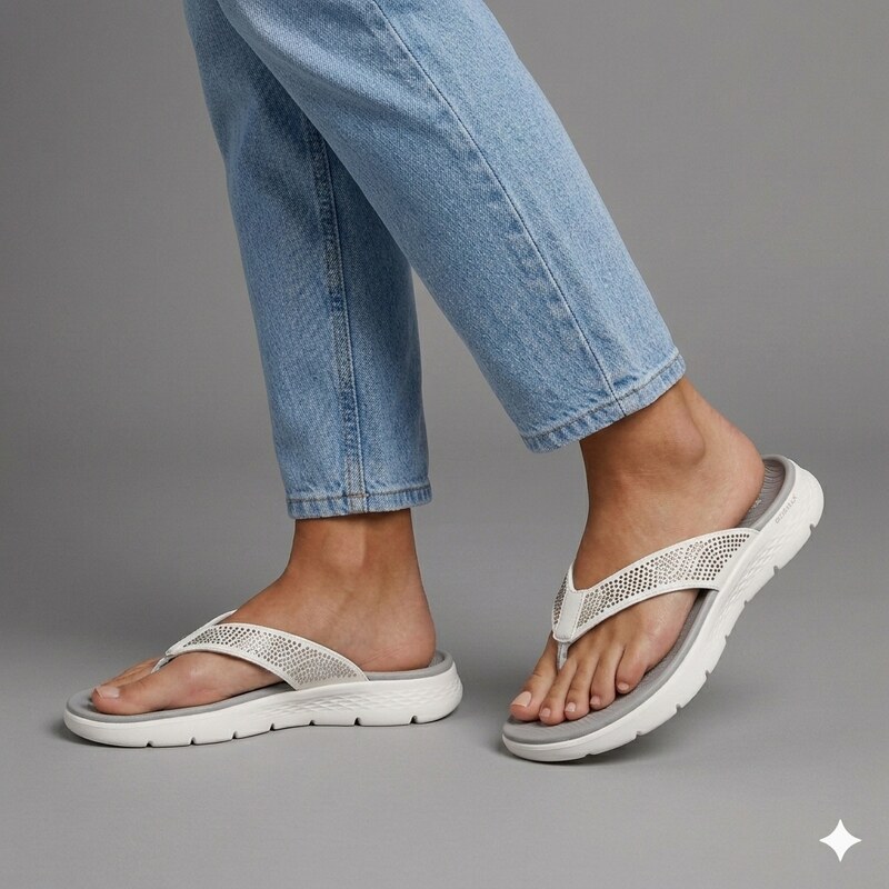 Skechers go walk flex sandal - maren WHITE 114310784