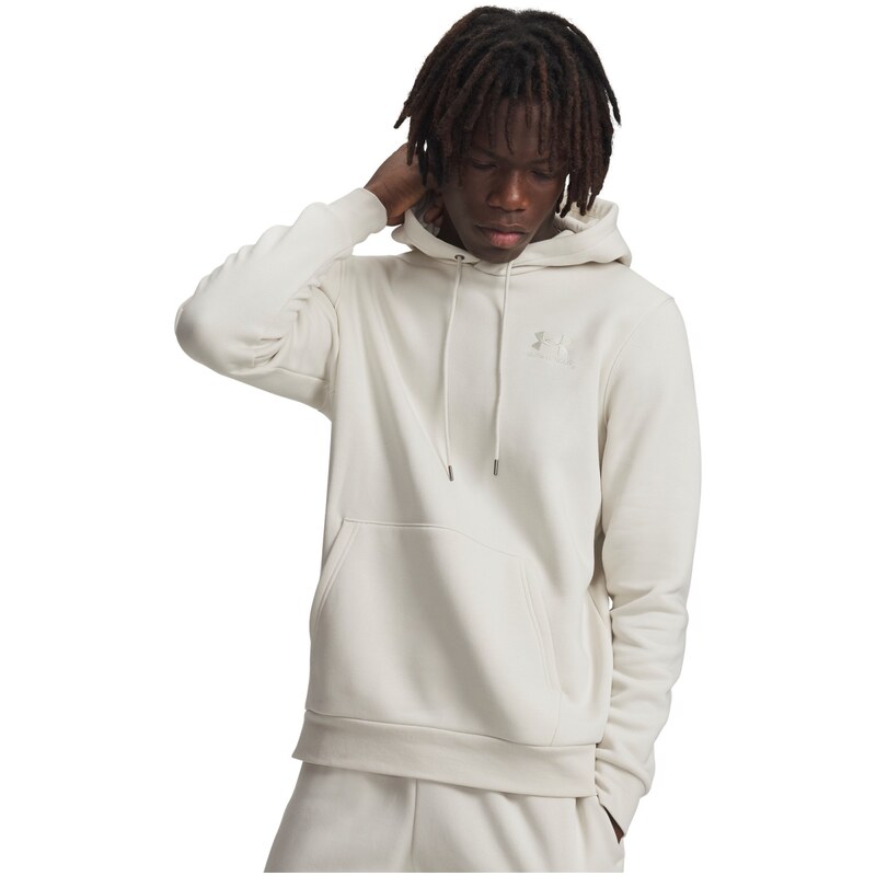 Under Armour Icon Fleece Hoodie Summit White / / Summit White