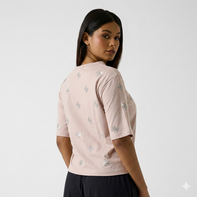 Guess silvy 4g ss cn t-shirt DREAM PINK