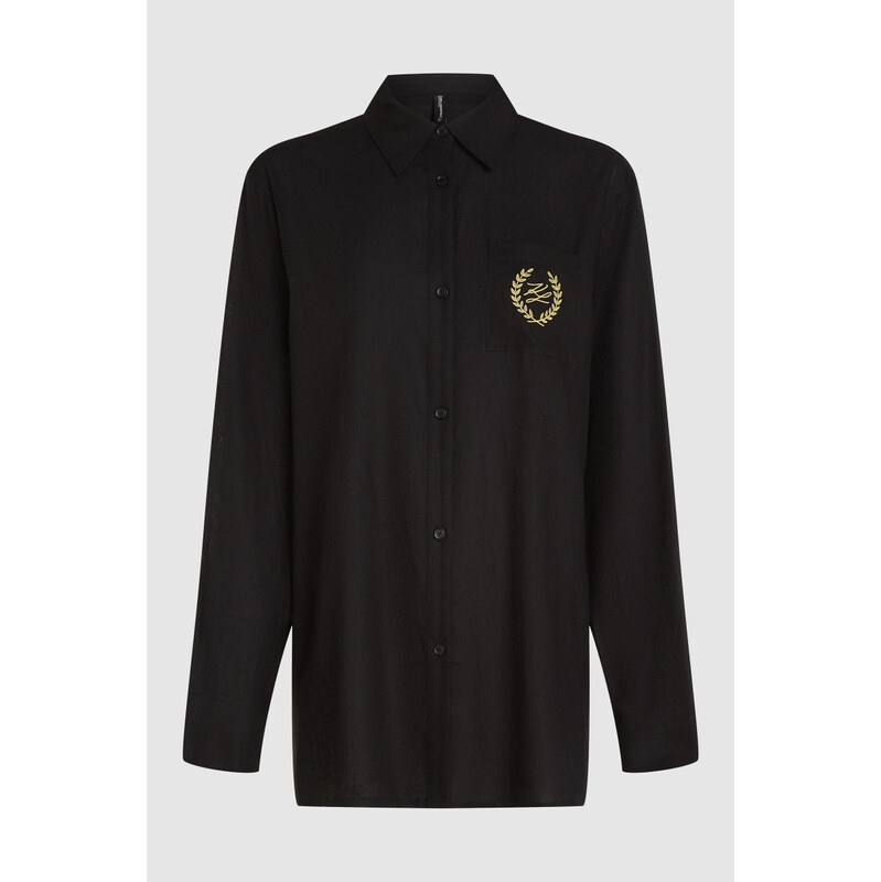 PLÁŽOVÉ OBLEČENÍ KARL LAGERFELD HOTEL KARL CREST LS SHIRT 114380315