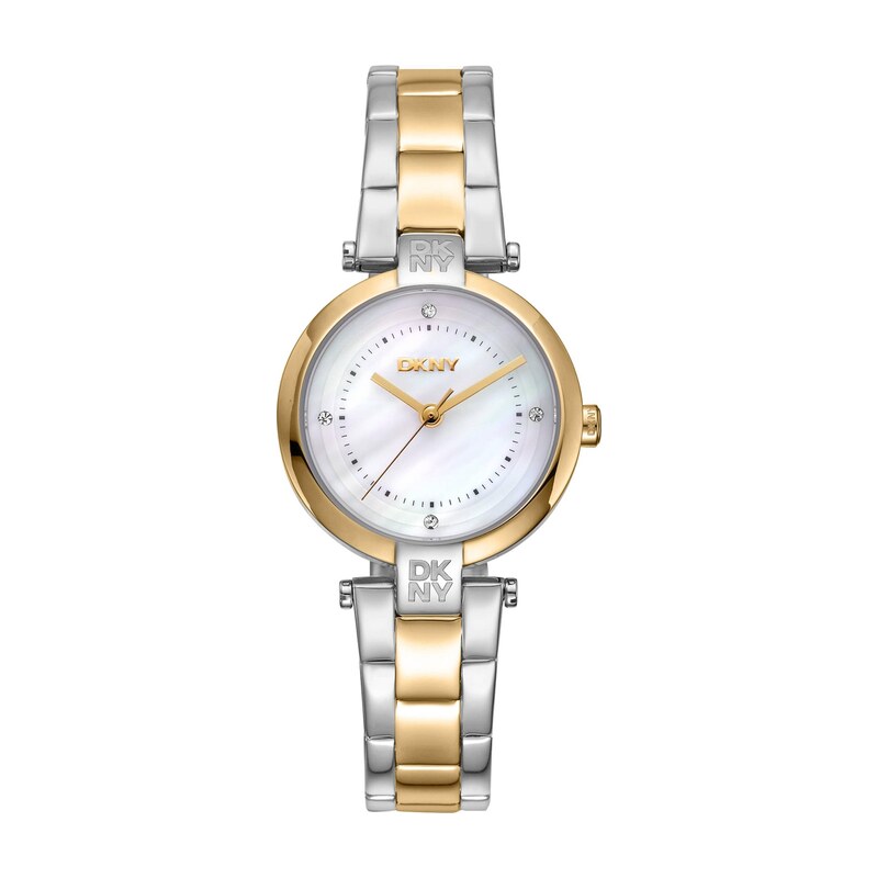 DKNY Analogové hodinky Essential Mini zlatá / stříbrná 115221748