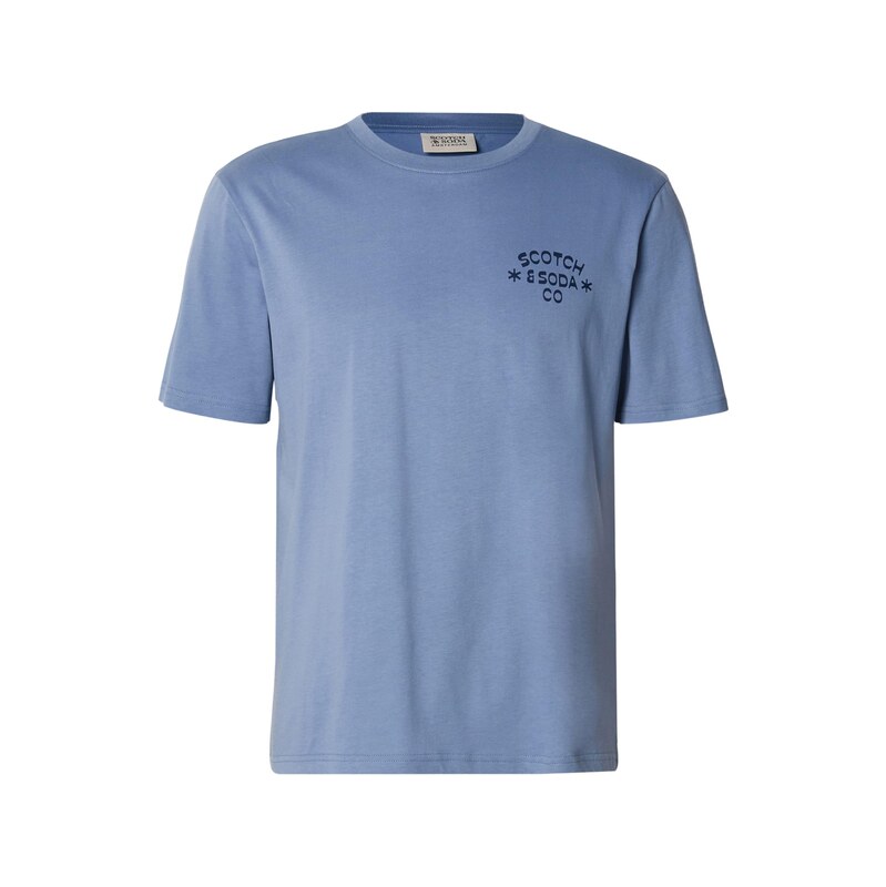 SCOTCH & SODA Tričko marine modrá / opálová