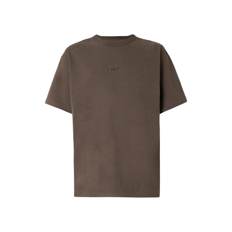 Nike Sportswear Tričko PREM ESS tmavě hnědá