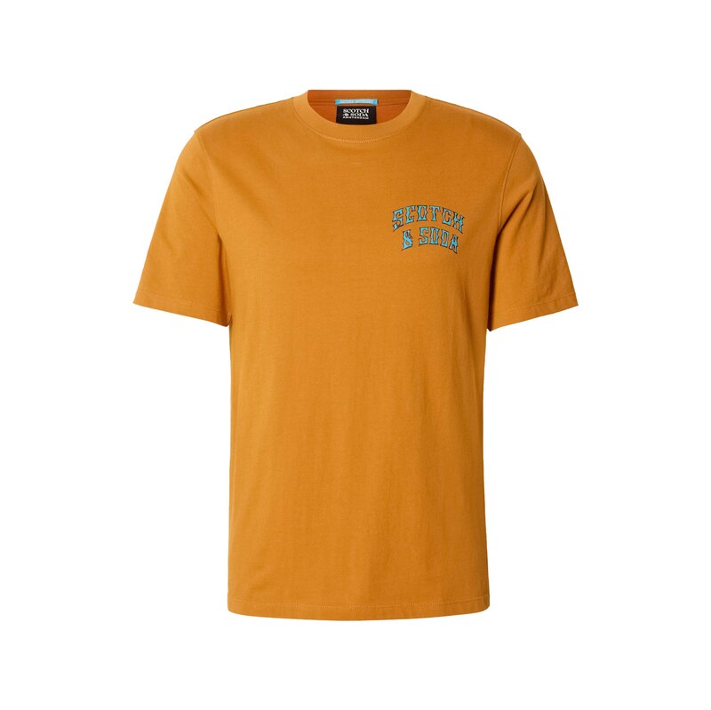 SCOTCH & SODA Tričko světlemodrá / žlutá