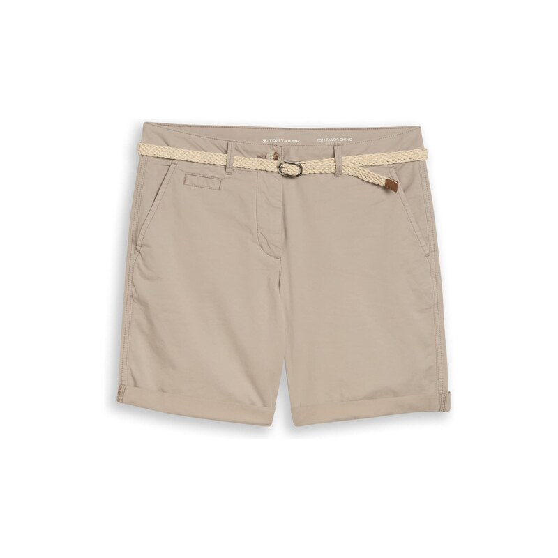 TOM TAILOR Chino kalhoty šedobéžová 115222193