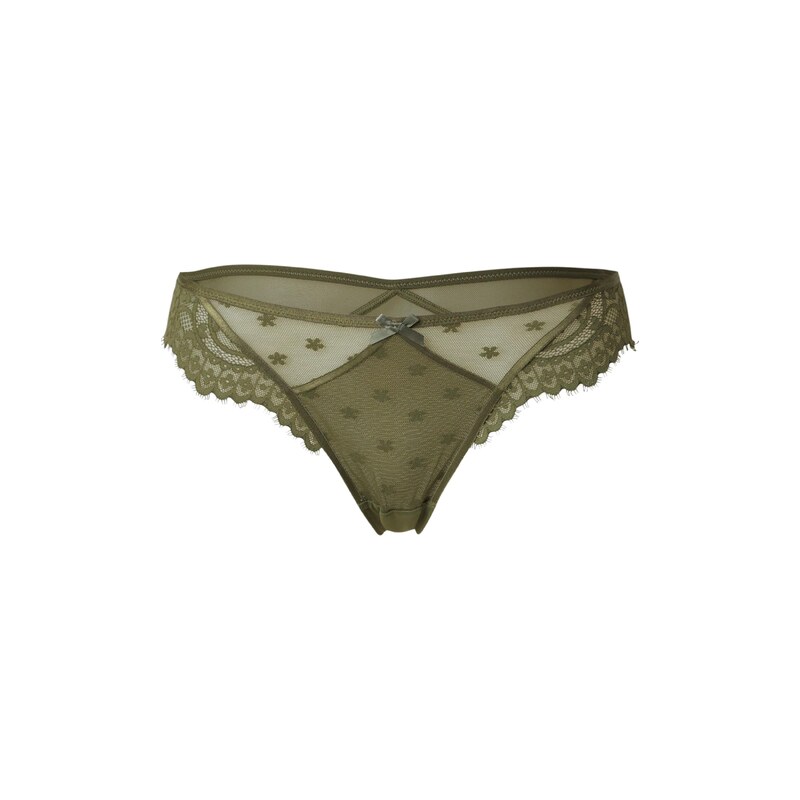 Hunkemöller Kalhotky Valora olivová 115222198