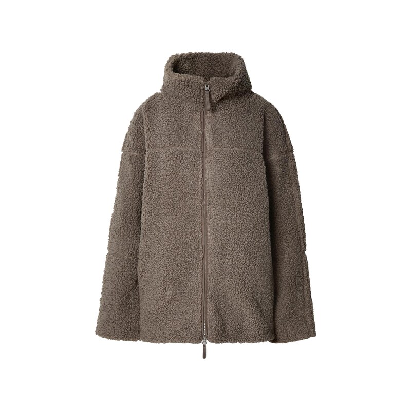 Gina Tricot Přechodná bunda Pile brokátová
