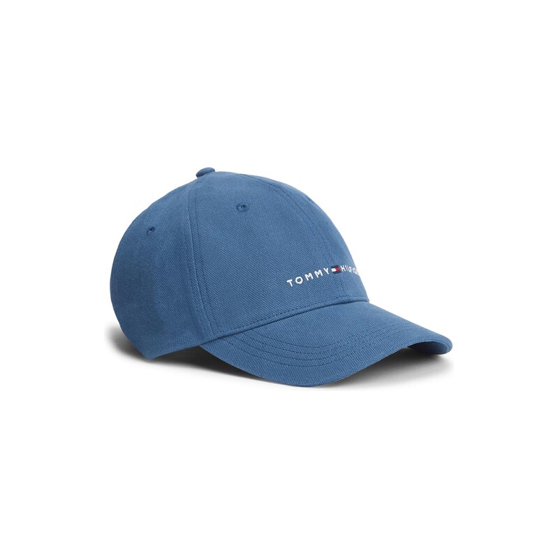 TOMMY HILFIGER Kšiltovka Six-panel Baseball modrá / bílá