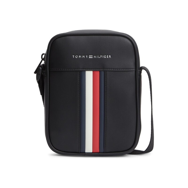 TOMMY HILFIGER Taška přes rameno Signature Tape námořnická modř