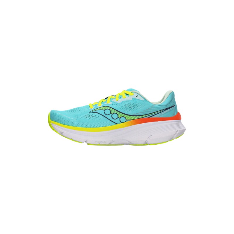 saucony Sportovní boty 'GUIDE 19' aqua modrá / limone / černá