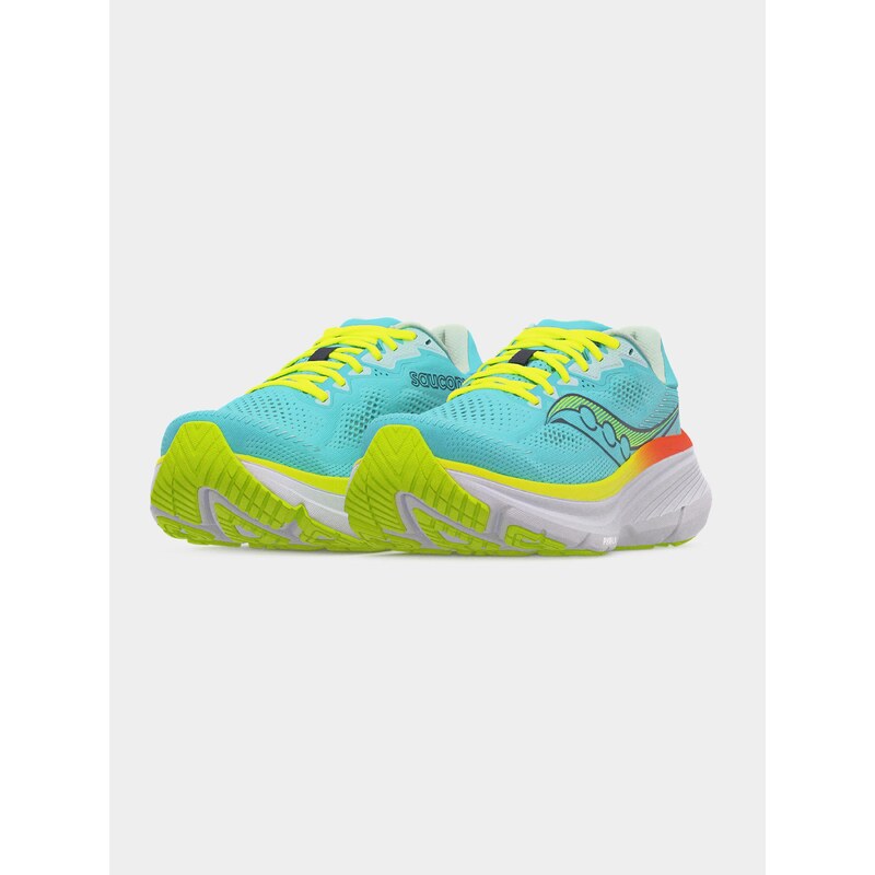 saucony Sportovní boty 'GUIDE 19' aqua modrá / limone / černá