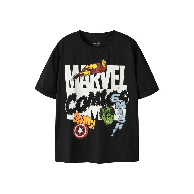 NAME IT Tričko NKMALFI MARVEL světle žlutá / tmavě červená /