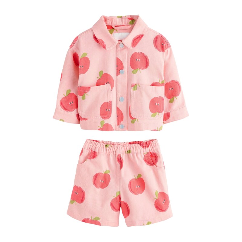 Next Sada světle zelená / pink / světle růžová