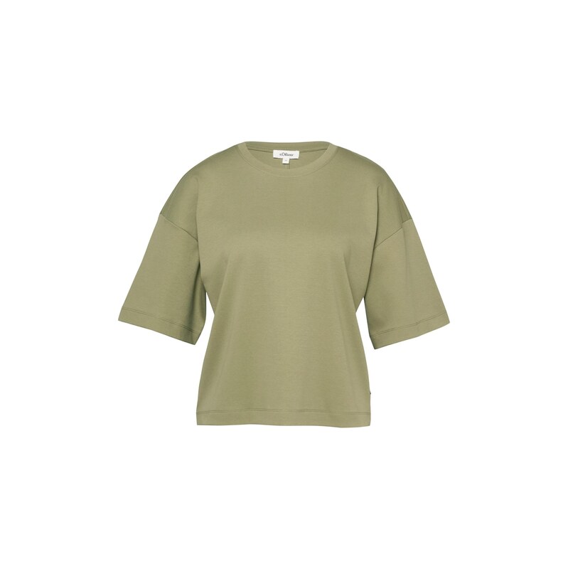s.Oliver Tričko khaki 115223431