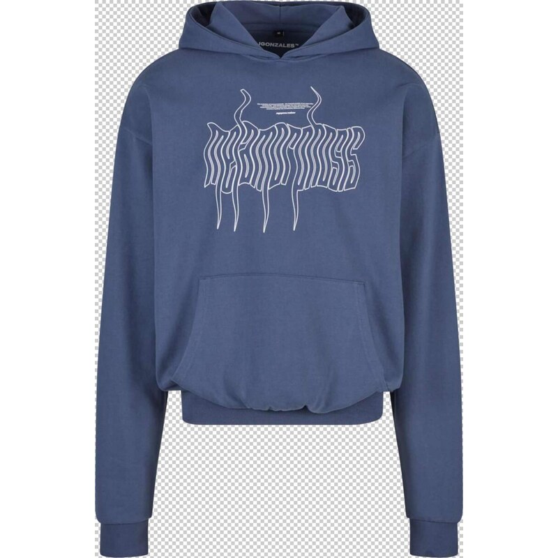 MJ Gonzales Mikina chladná modrá / offwhite