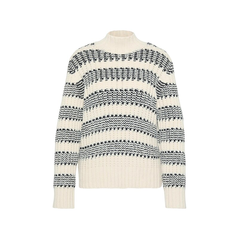 Vero Moda Petite Svetr 'VMSKYE' béžová / černá