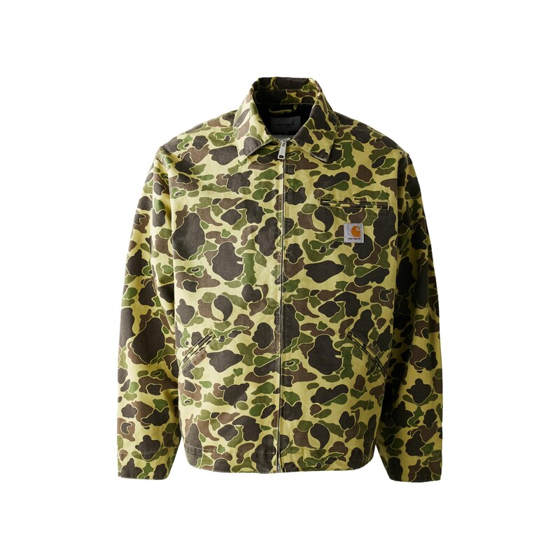 Carhartt WIP Přechodná bunda Duck Detroit hnědá / khaki /