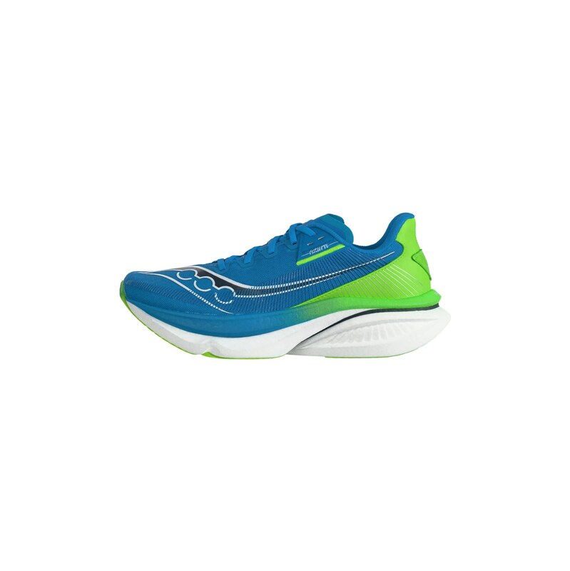 saucony Běžecká obuv ENDORPHIN AZURA enciánová modrá / svítivě zelená 115224695