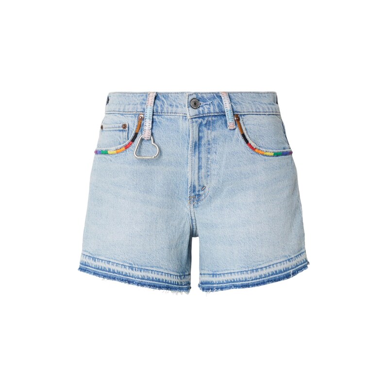 Abercrombie & Fitch Džíny CLASSIC PRIDE modrá džínovina / sépiová / 115224805