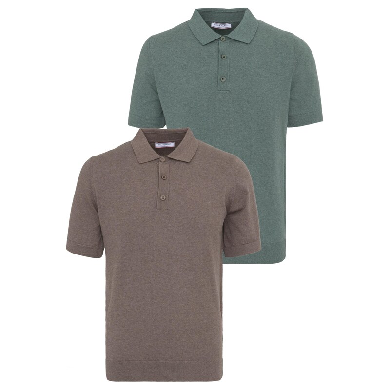 Felix Hardy Tričko hnědá / khaki