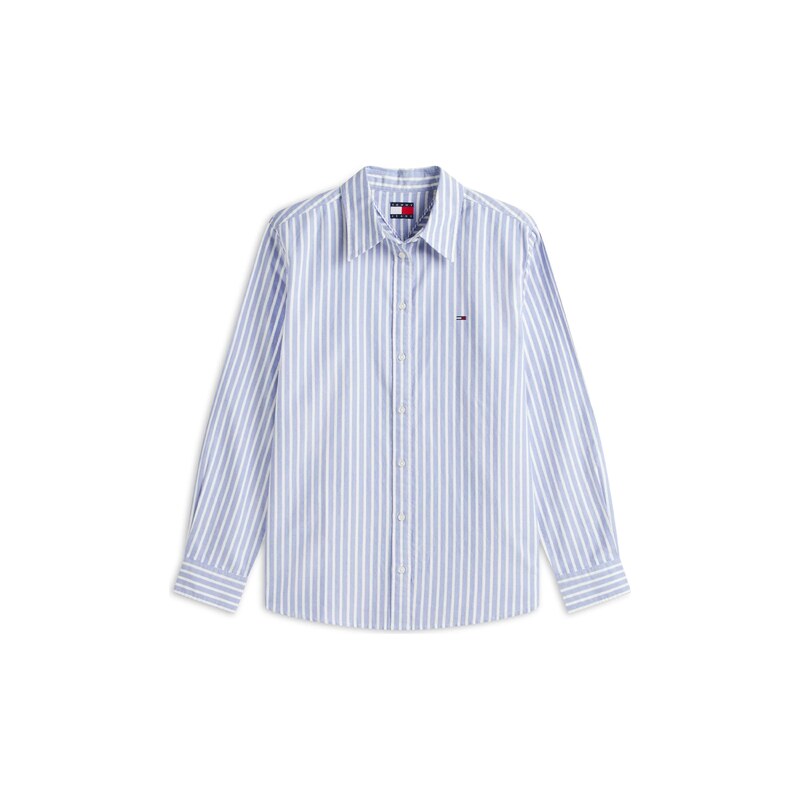 Tommy Jeans Halenka modrá / bílá 115225456