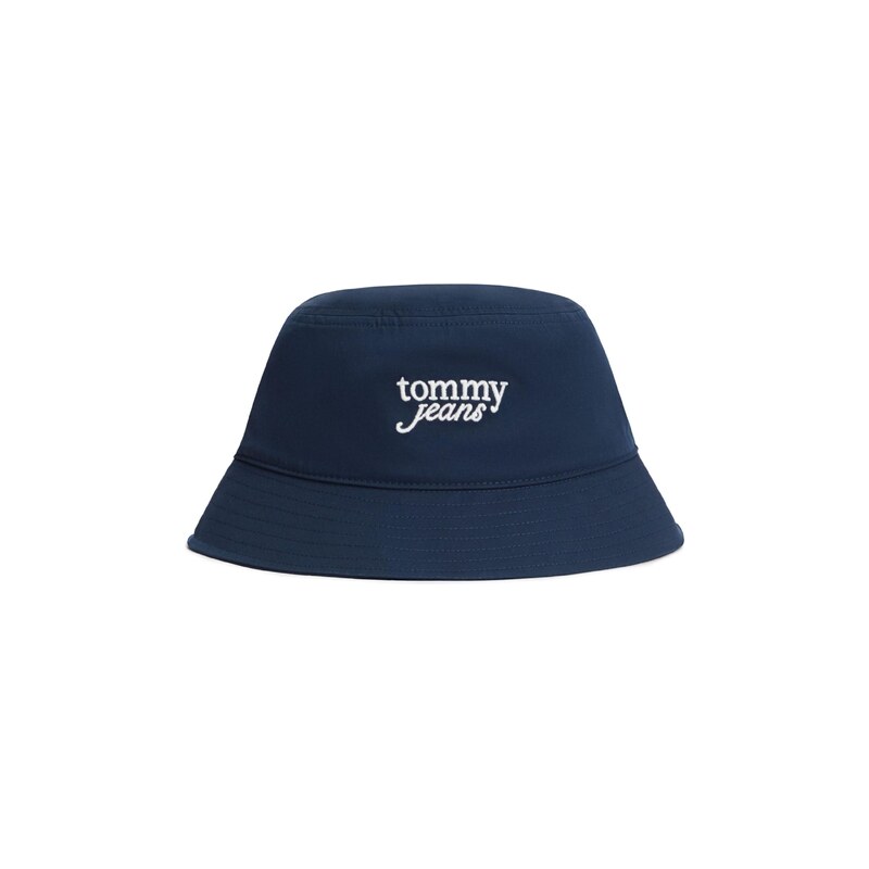 Tommy Jeans Klobouk tmavě modrá / bílá