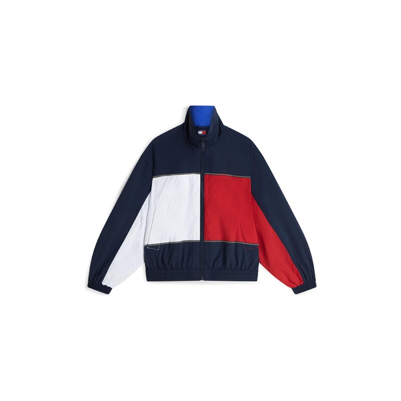 Tommy Jeans Přechodná bunda Back Logo Regatta Oversized