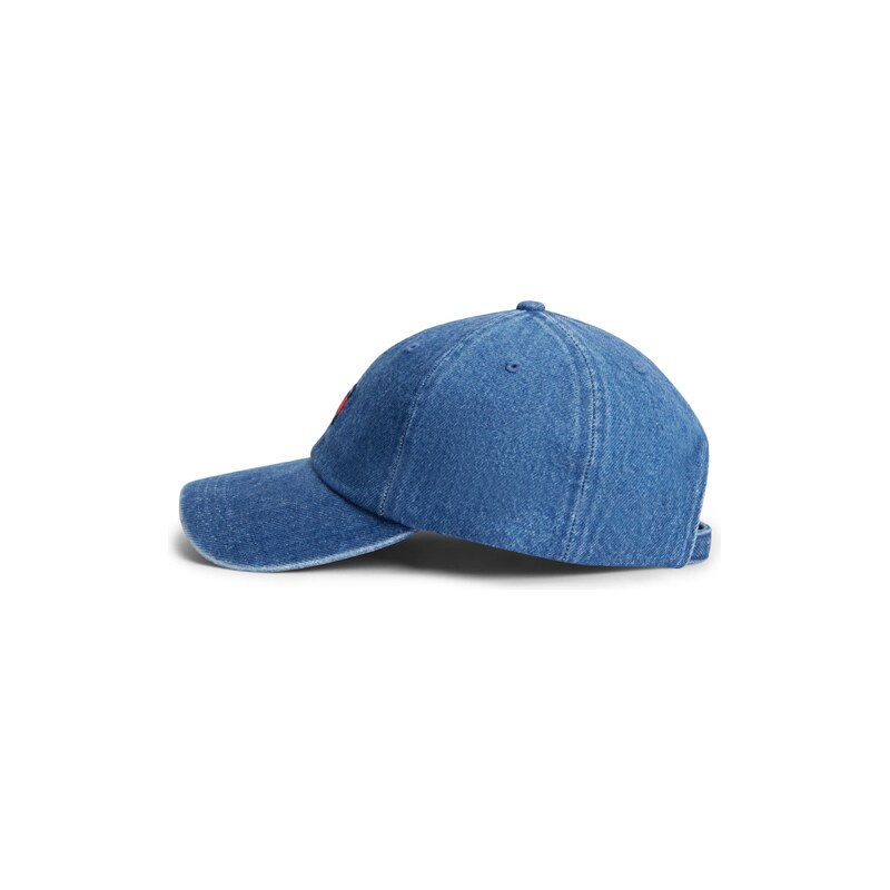 Tommy Jeans Kšiltovka HERITAGE modrá džínovina 115225873
