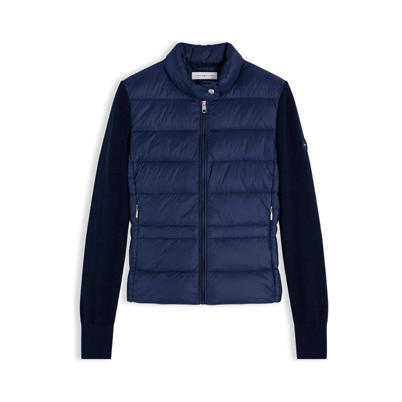 TOMMY HILFIGER Přechodná bunda tmavě modrá