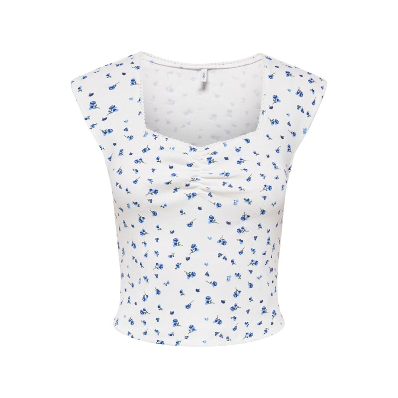 ONLY Top ONLFenja modrá / světlemodrá / jedle / offwhite