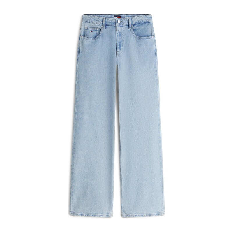 Tommy Jeans Džíny 'Mid Rise Relaxed Straight' modrá džínovina