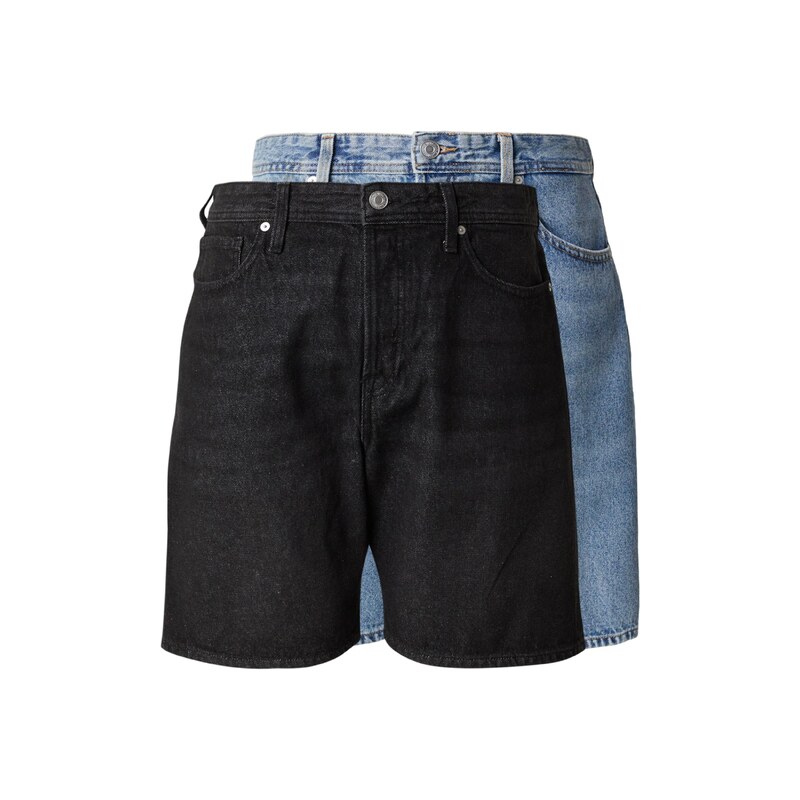 JACK & JONES Džíny JJITONY JJORIGINAL modrá džínovina / černá