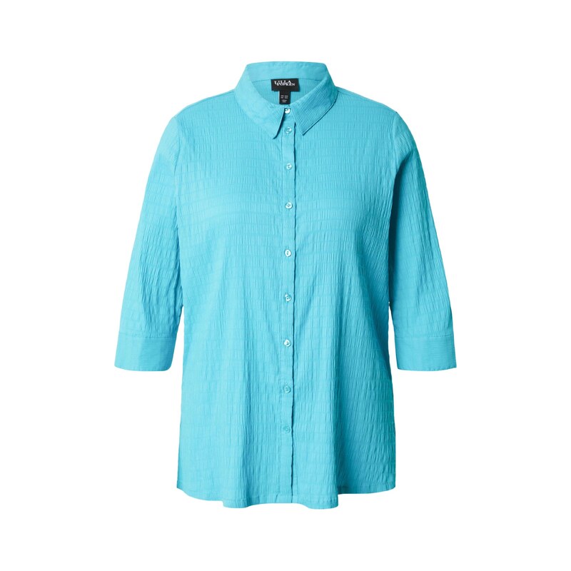 Ulla Popken Halenka aqua modrá 115226305