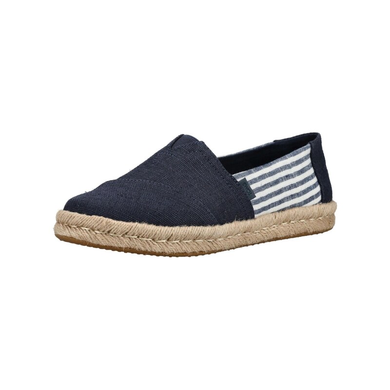 TOMS Espadrilky námořnická modř / bílá 115226343