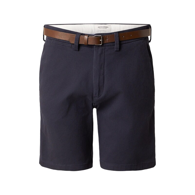 JACK & JONES Chino kalhoty JPSTADAM noční modrá