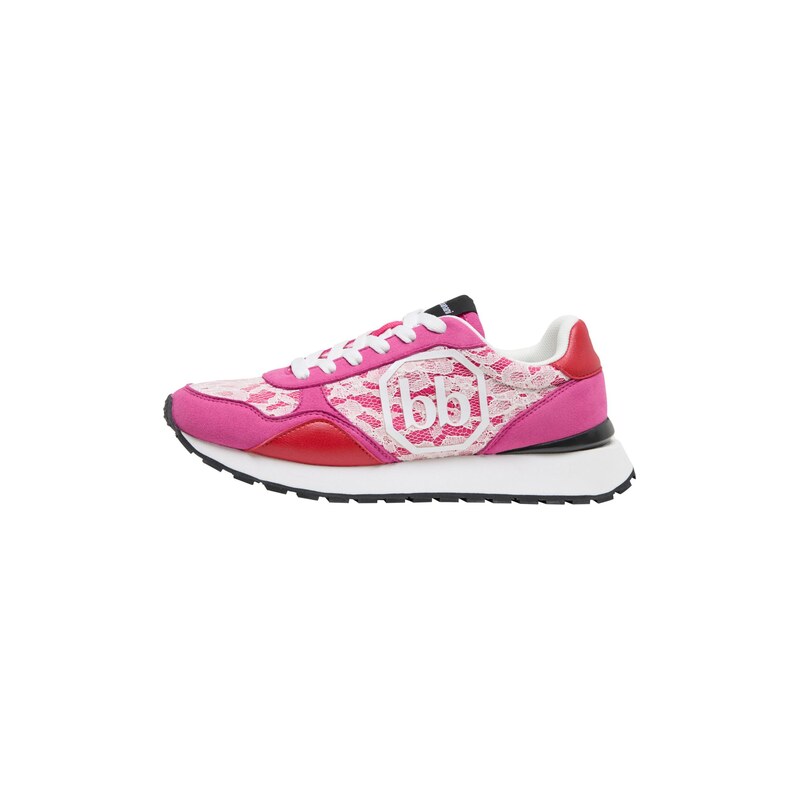 Bruno Banani Tenisky pink / červená / bílá