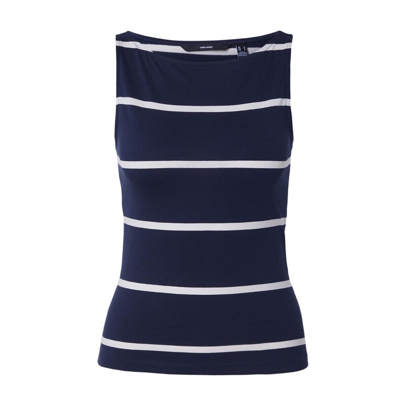 VERO MODA Top VMDina námořnická modř / bílá