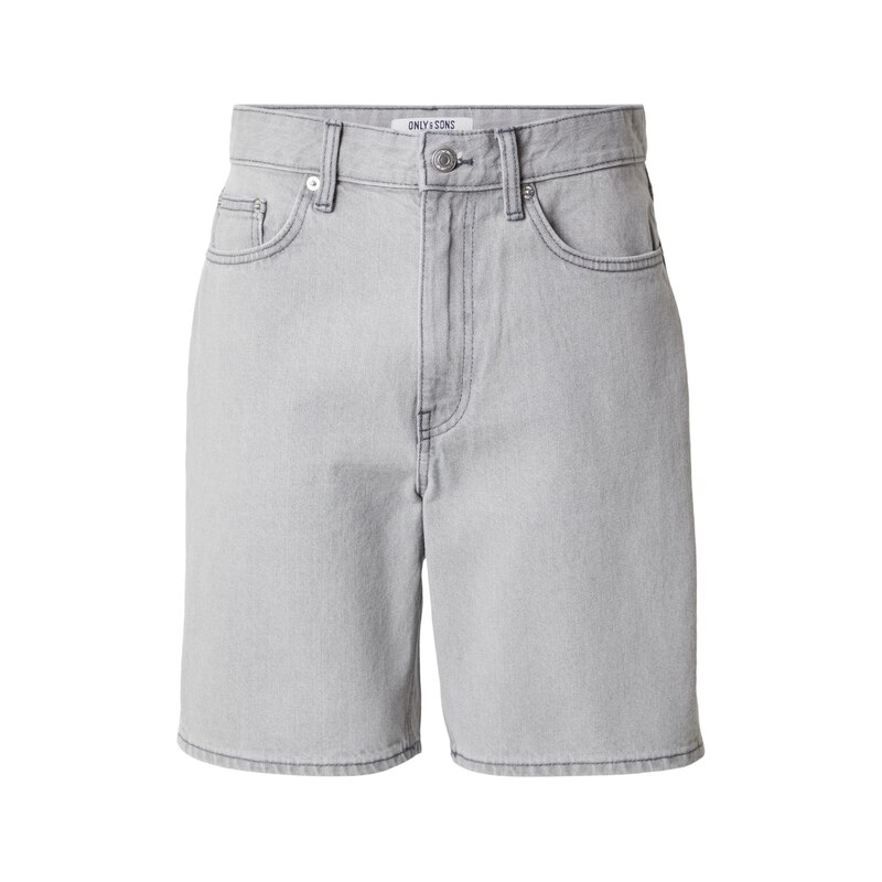 Only & Sons Džíny ONSFADE šedá džínová