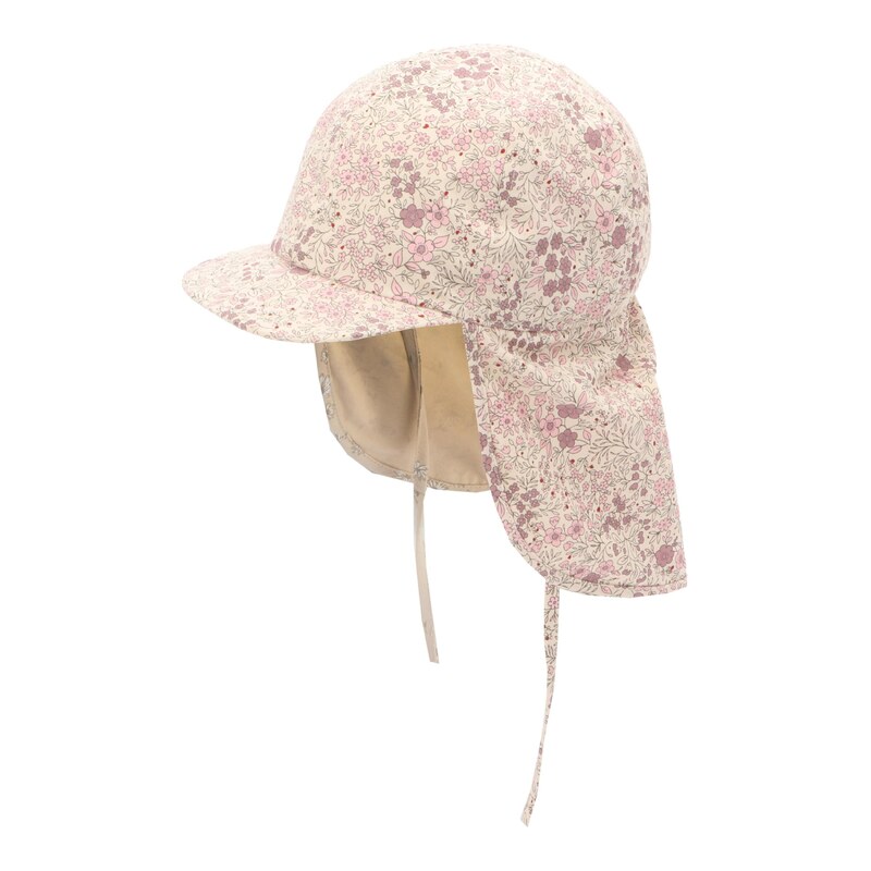 EN FANT Klobouk písková / magenta / růže / červená