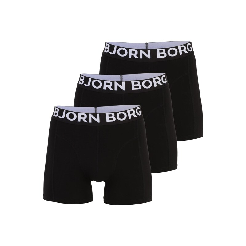 BJÖRN BORG Boxerky černá / bílá 115226750