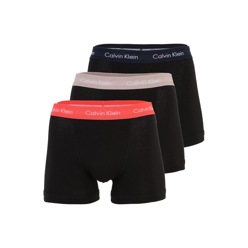 Calvin Klein Underwear Boxerky hnědá / červená / černá / bílá
