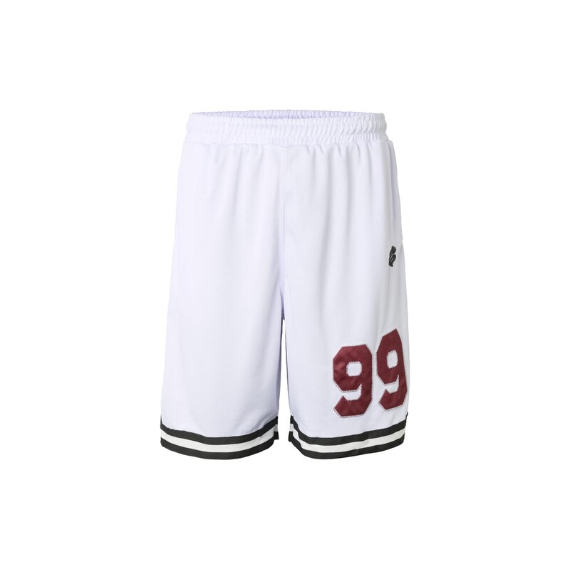ROCAWEAR Kalhoty Baller karmínově červené / černá / bílá