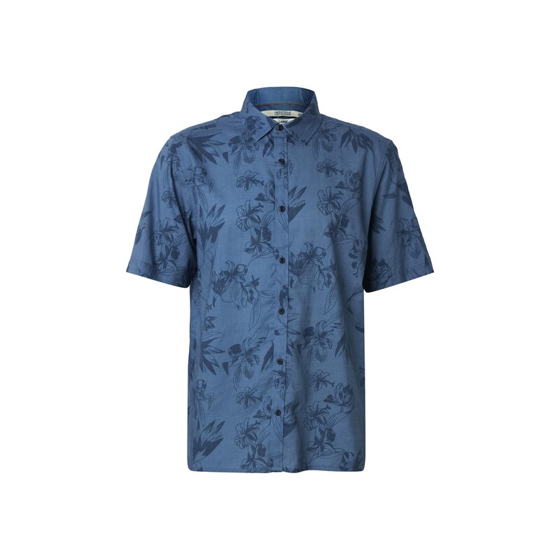 INDICODE JEANS Košile Bloomer námořnická modř / tmavě modrá