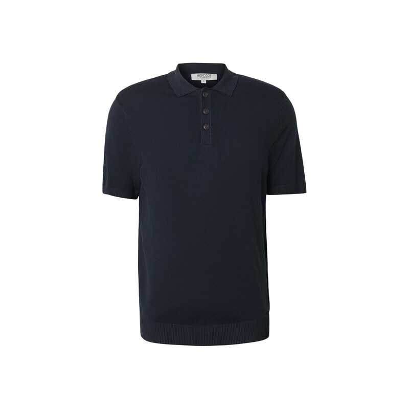 INDICODE JEANS Tričko Bacemale tmavě modrá