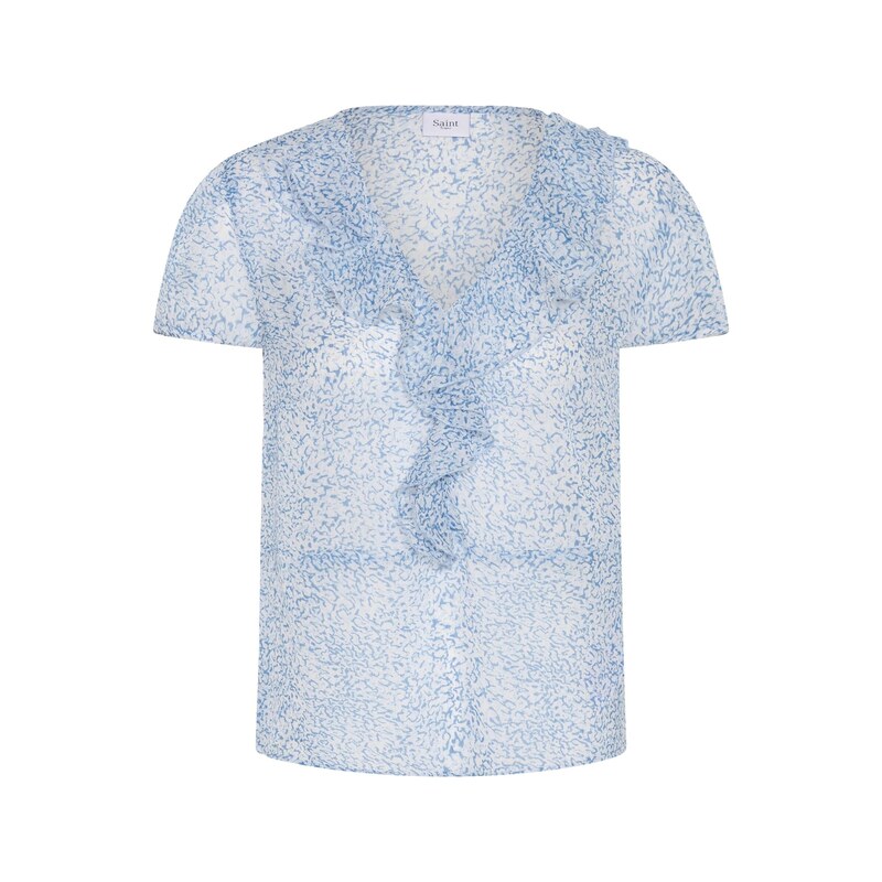 SAINT TROPEZ Halenka SZRachil světlemodrá / bílá 115225814