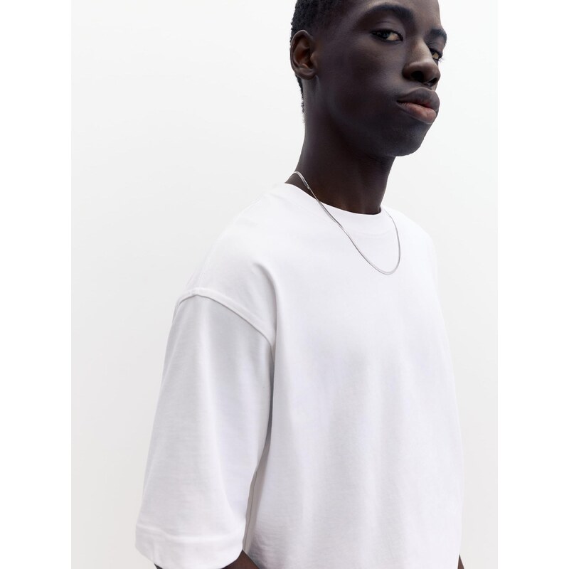 Pull&Bear Tričko bílá