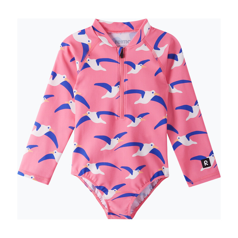 Dětské jednodílné plavky Reima Pihlis soft coral