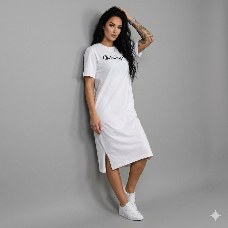 Champion Dress WHT 104231116