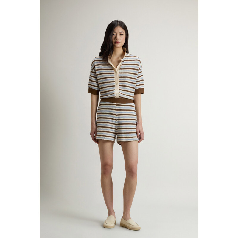 ŠORTKY WOOLRICH STRIPED SHORTS