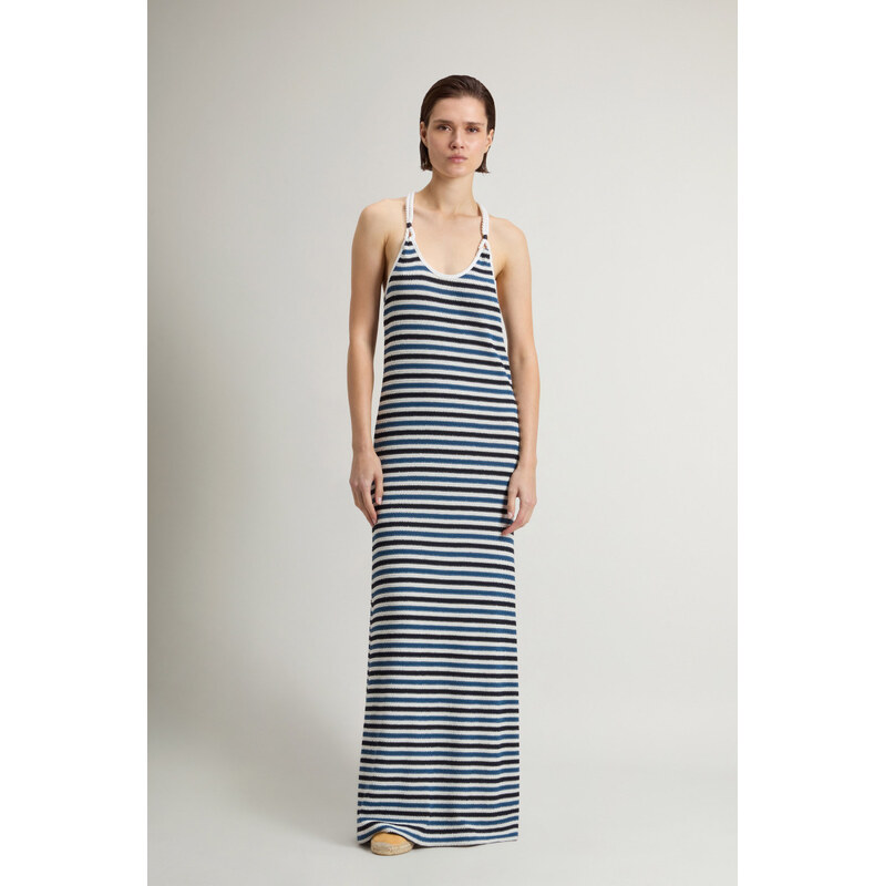 ŠATY WOOLRICH STRIPED JERSEY DRESS 115233039